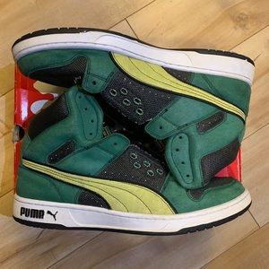 PUMA -UNLIMITED HI NM FLUO GREEN/BLACK/LIMEADE